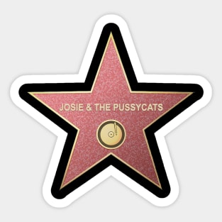 Josie & the Pussycats - Hollywood Star Sticker